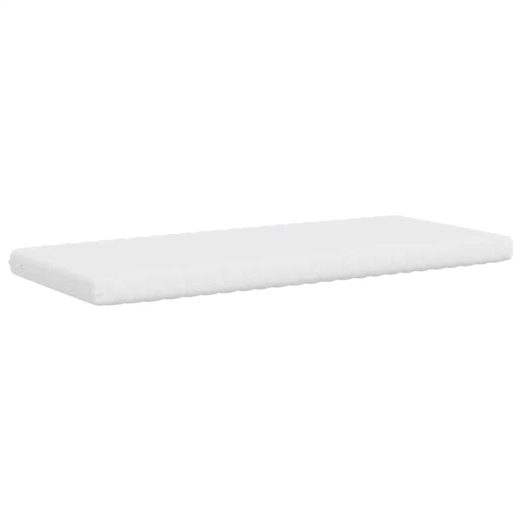 Colchón de espuma de 7 zonas dureza 20 ILD blanco 80x210 cm vidaXL - 4