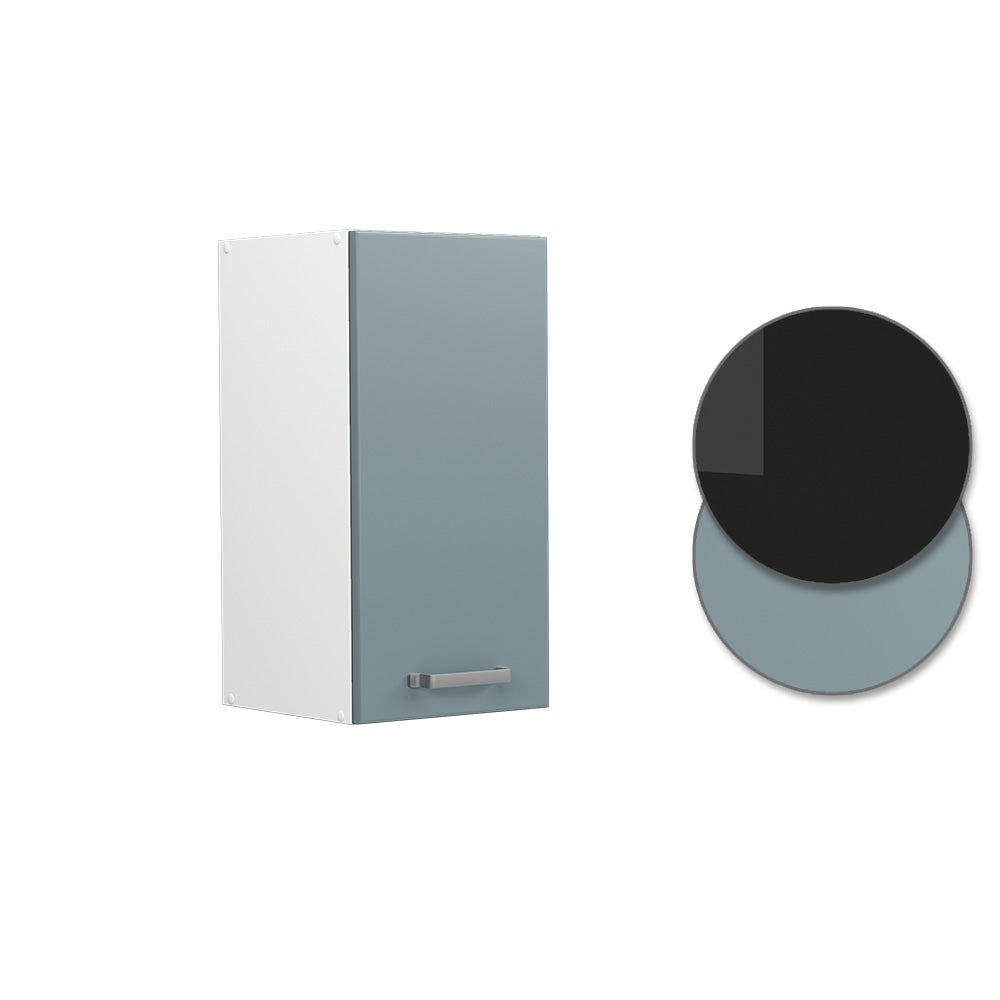 Vicco Elément haut de cuisine R-Line, Bleu-gris, 30cm - 6