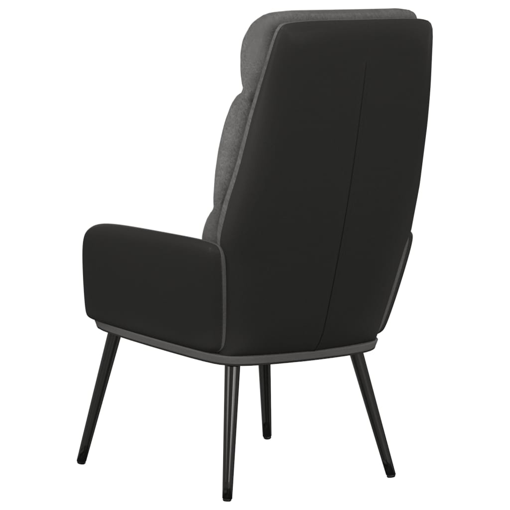 Chaise de relaxation | Fauteuil de relaxation | Chaise de Salon Gris clair Tissu710227 - 5