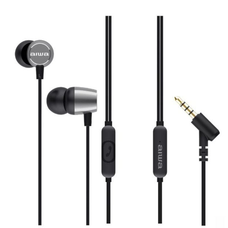 JVC HA-EB75 Cuffie Cablato A clip, In-ear Sport Nero, Blu
