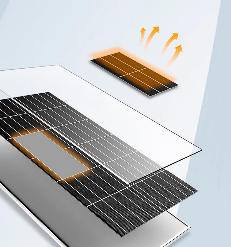Panneaux solaires pour caméras de sécurité, chargeur solaire extérieur 3 W, étanche à l'eau, compatible avec les caméras à batterie - QWINERN - 8