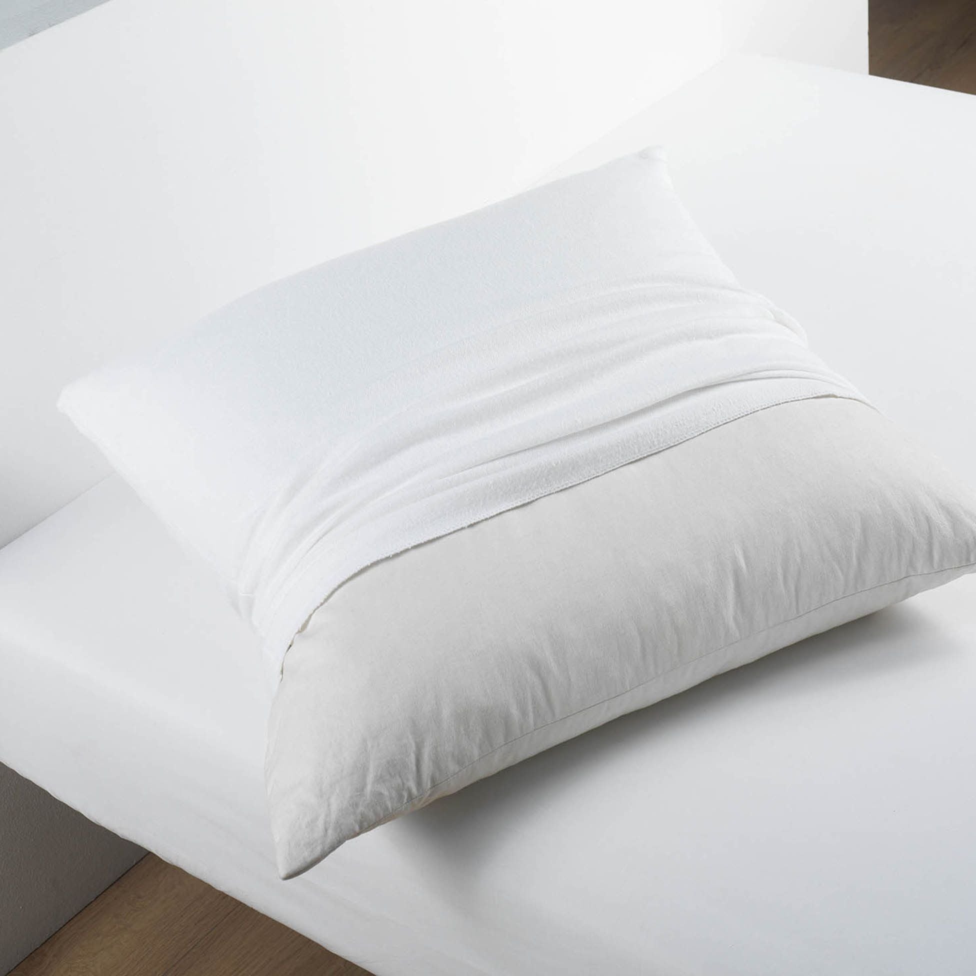 Dreamzie - Lot De 2 Taies D'oreiller 50x70 Cm En Microfibre - Certifié Oeko-Tex - Fermeture éclair - Doux Et Facile D'entretien