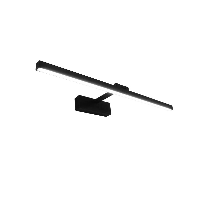 Lampa LED do łazienki 50 cm, 12 W, IP44 wodoodporna kinkiet łazienkowy obrotowy 180°, nowoczesne oświetlenie lustra łazienkowego