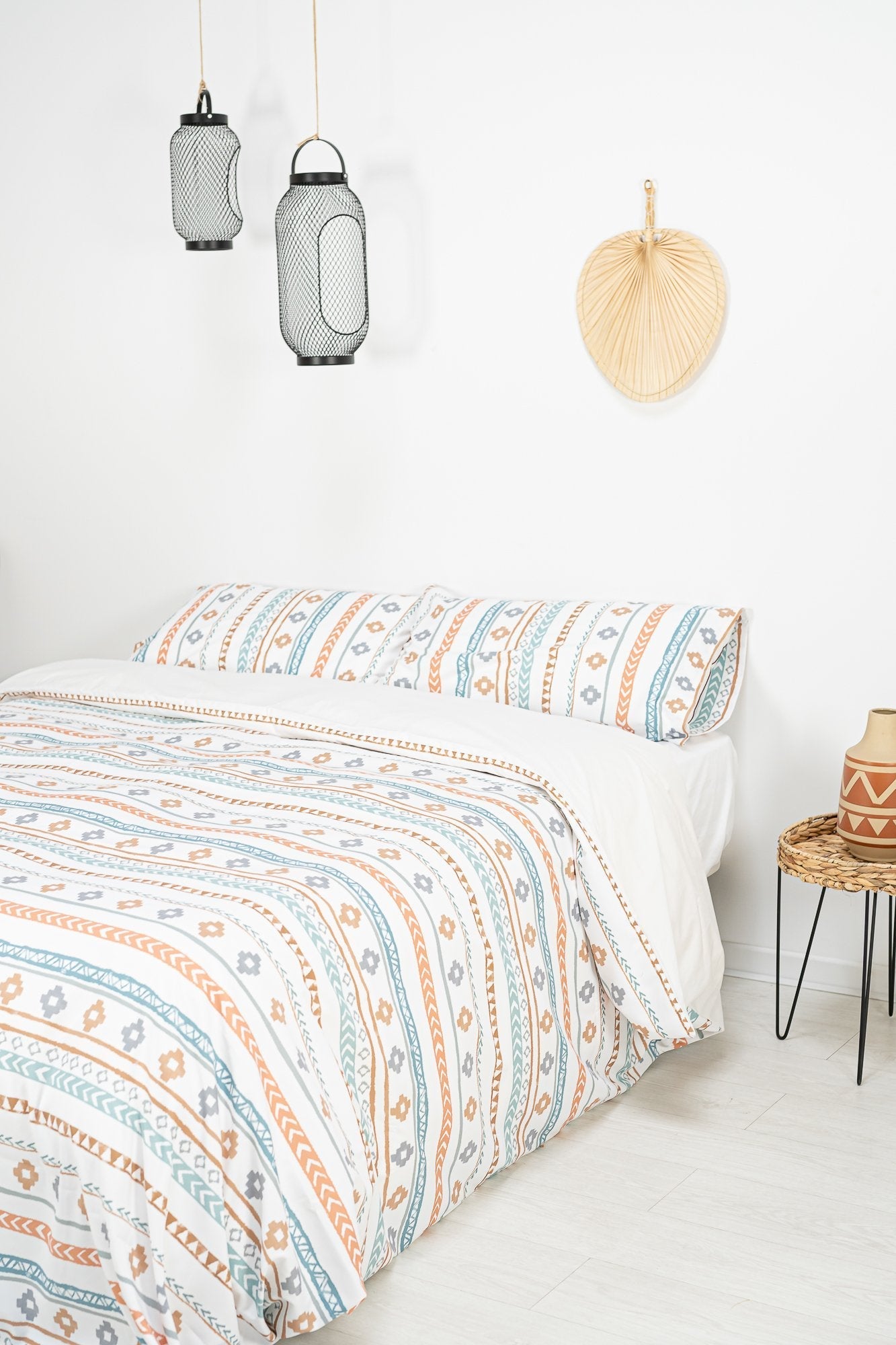 Capa de edredão Hipster Cama135 (220X270) Branco | Leroy Merlin