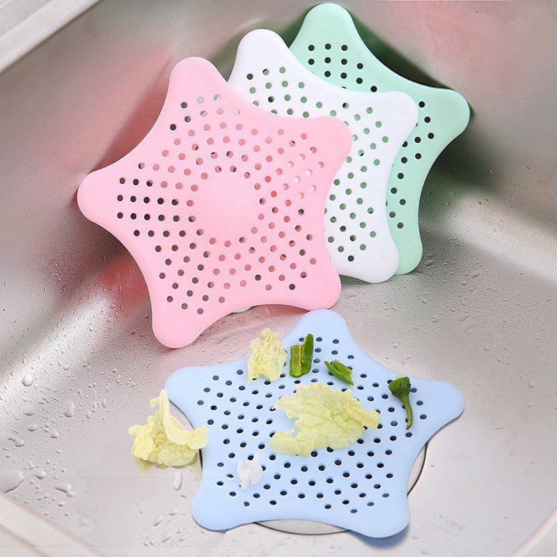 Filtre Évier En Silicone - 2 Pièces - Anti Cheveux Universel Pour Douche, Baignoire Et Cuisine