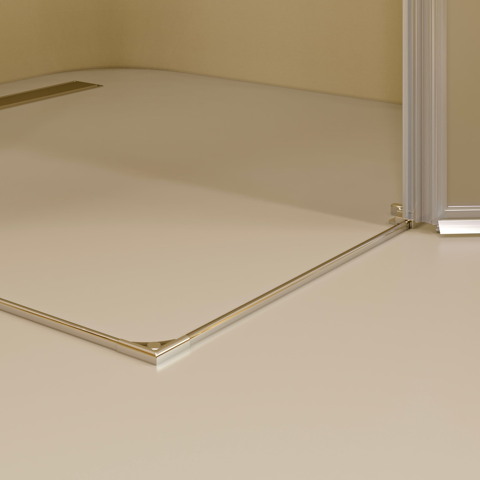 Box Doccia Alice 75x80x190cm| NON REVERSIBILE |Porta battente, regolazione 74,3-76,3x79,3-81,3cm|Profili Cromati, Vetro satinato 6mm - 7