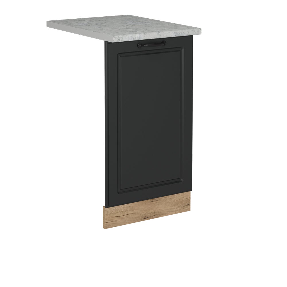 Vicco Panel przedni zmywarki R-Line, Antracytowy domek wiejski, 45 cm , BP Marmur