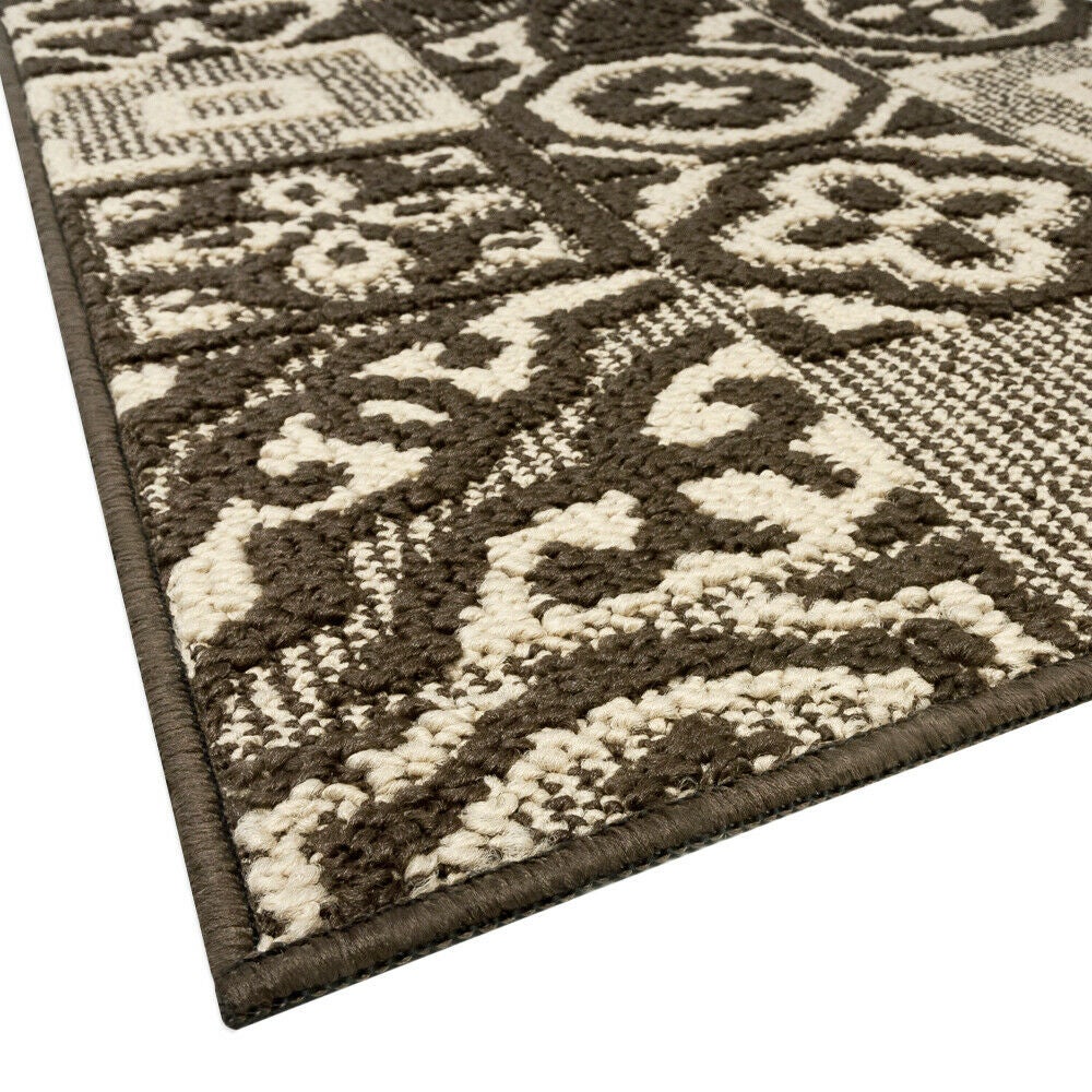 Tappeto Passatoia 50x180 Cm - Per Corridoio, Cucina, Bagno - Lavabile E Antiscivolo - Design Moderno