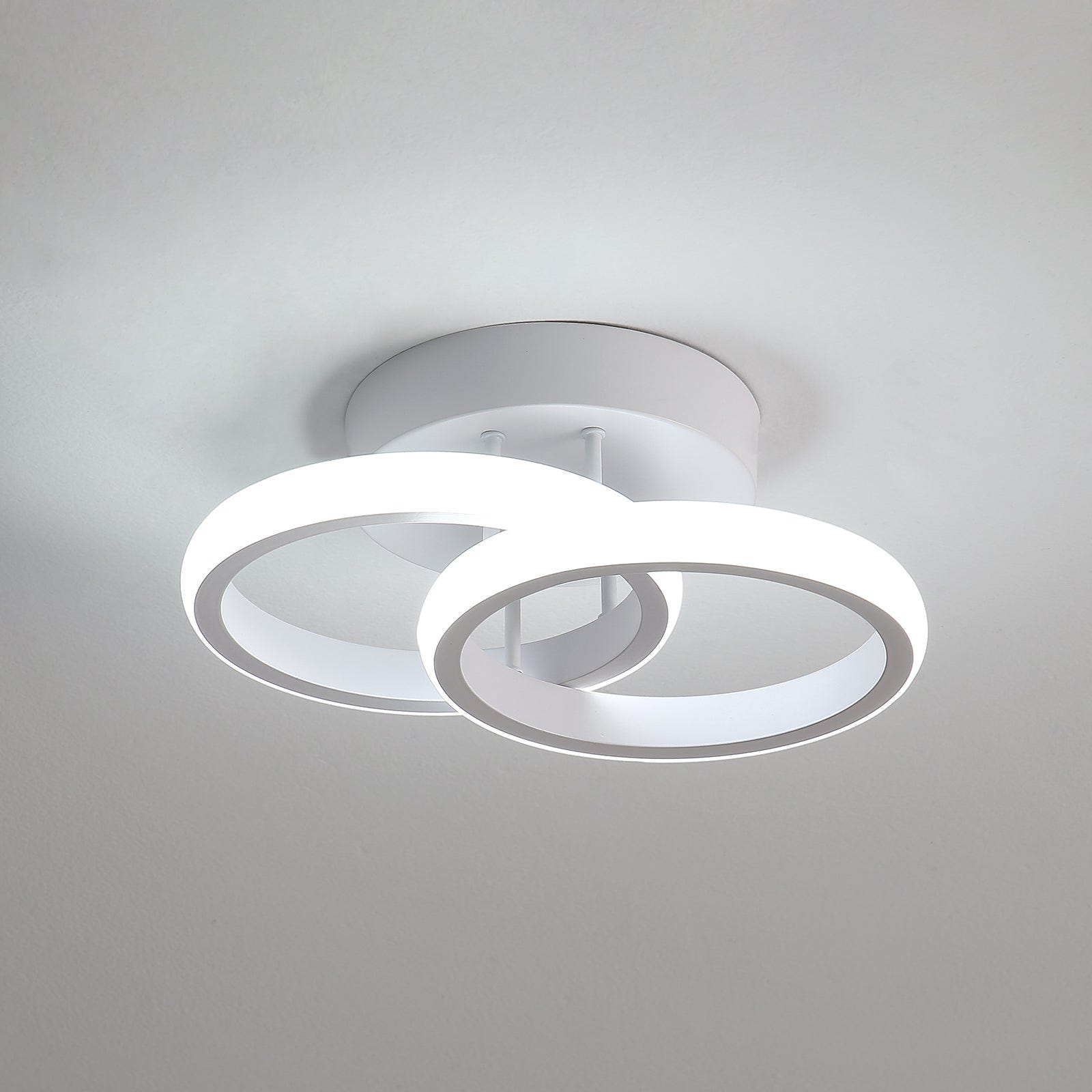 Lámpara de Techo ISKRO 2 LED Luz Blanca Moderna