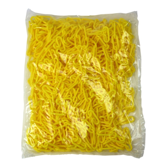 Chaîne Ø 10mm x 25m Jaune en sac - SIGNAL - 1200388