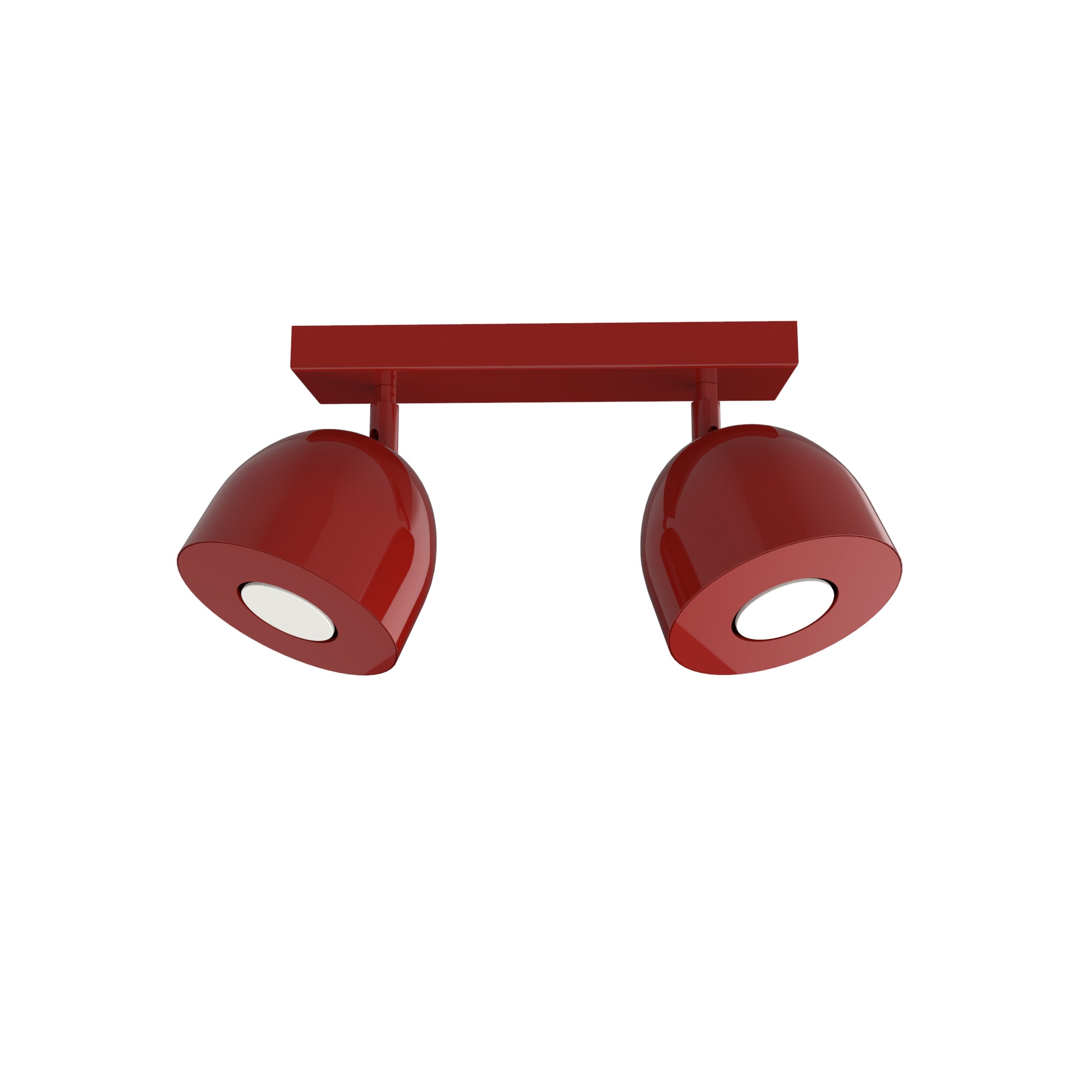 Plafonnier en aluminium cannelé 40 cm blanc - Karbon