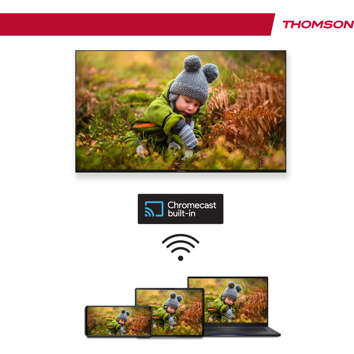 Passerelle multimédia THOMSON 240G Box 4K avec Google TV - 7