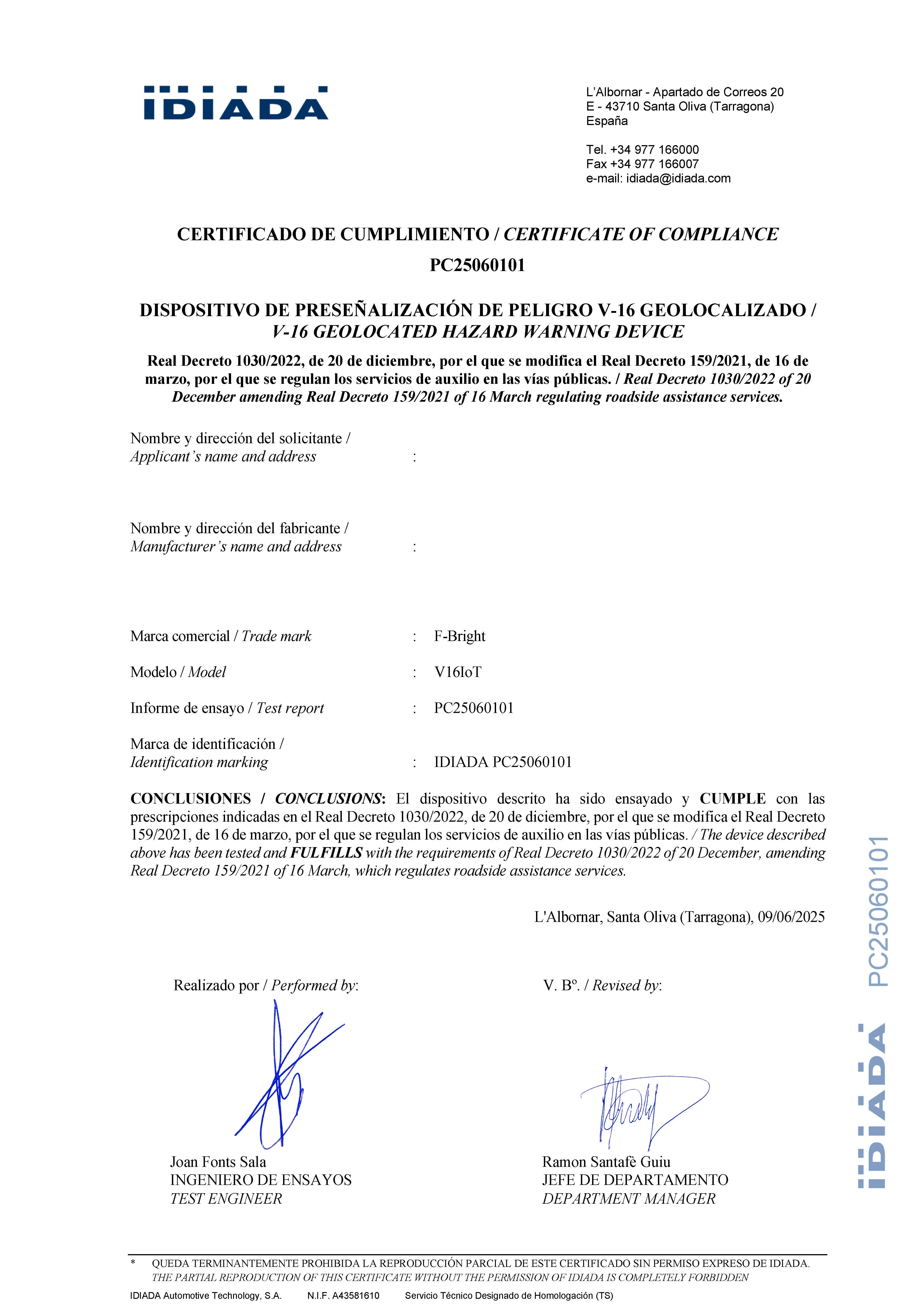 Éclairage de secours V16 avec géolocalisation homologué par la DGT - 4