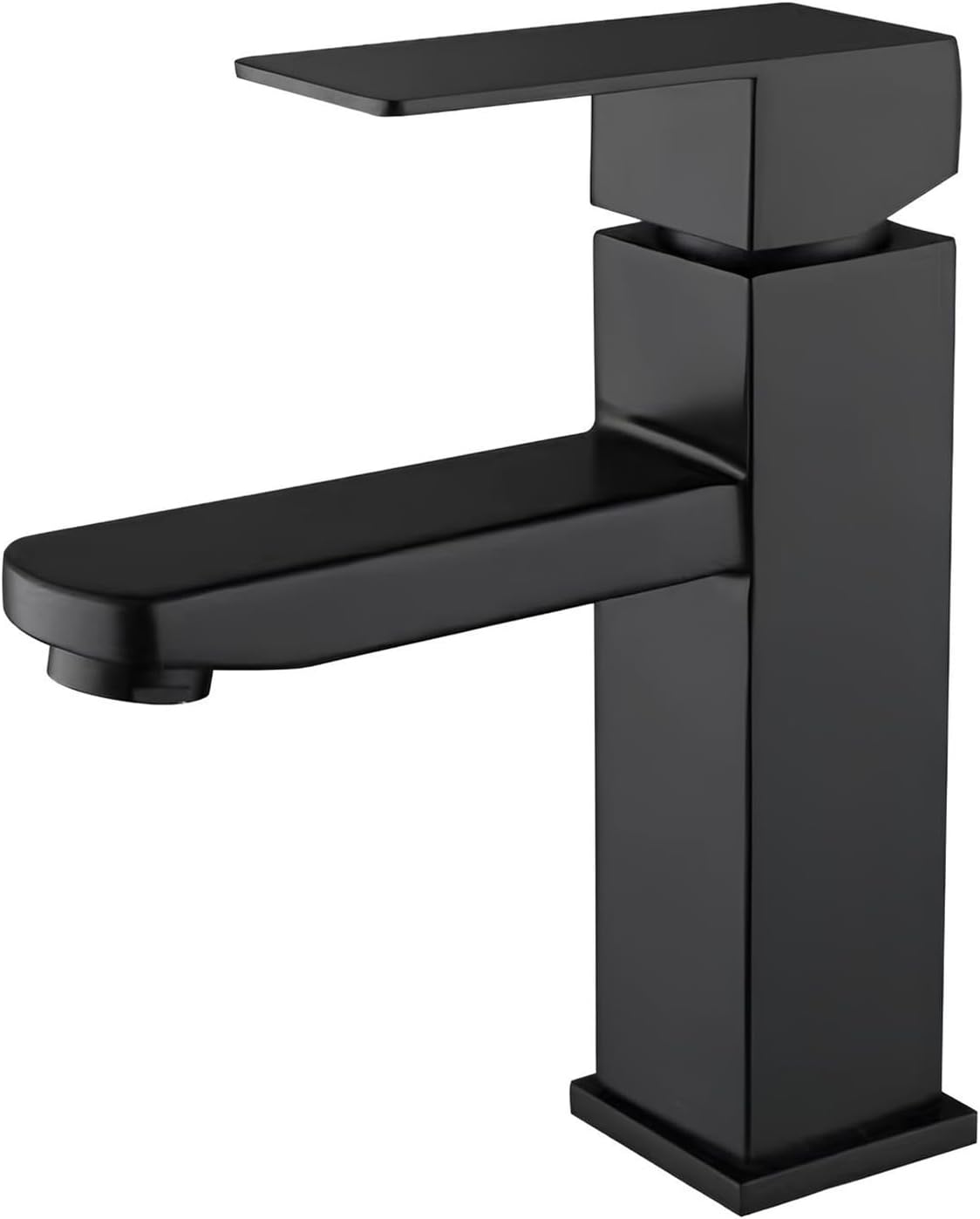 Czarny kran łazienkowy, kran z ciepłą i zimną wodą, kran łazienkowy, kran toaletowy, kran zlewozmywakowy