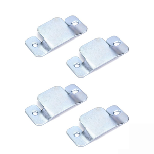 Squadrette Angolari Acciaio Per Letti - Staffe Di Supporto 90° Per Strutture Letto, Made In Italy - Foto 10