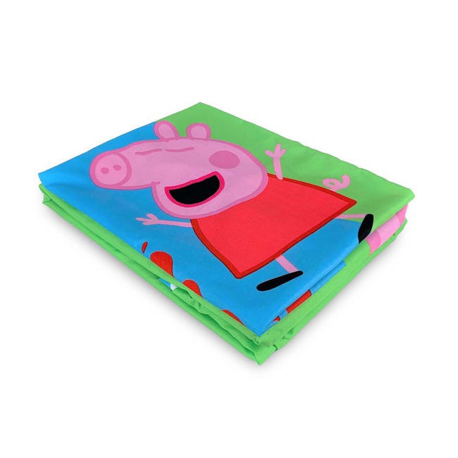 Set Copripiumino Peppa Pig 2 Pezzi - 100% Cotone Per Lettino Singolo 140x200 Cm - Foto 6