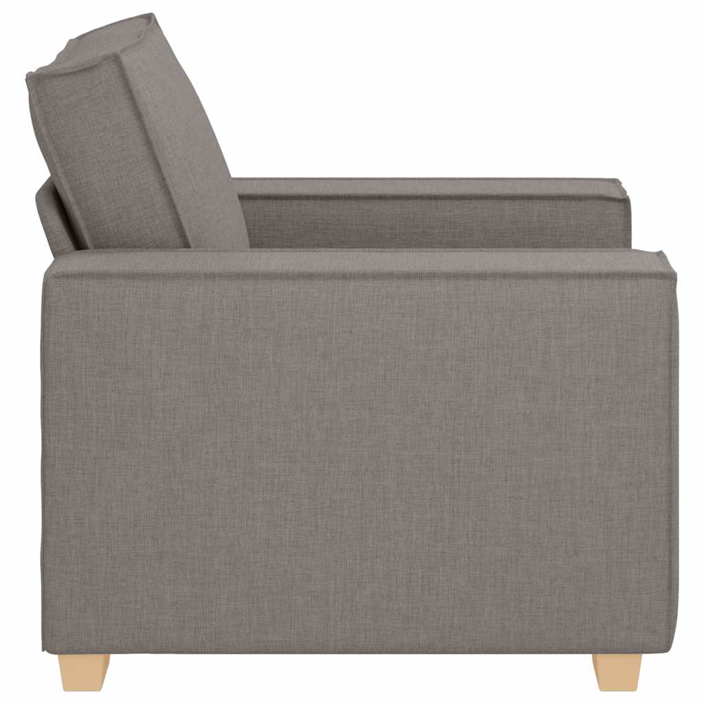 Maison Exclusive - Canapé-chaise Taupe 100x78x84 cm Tissu - 5