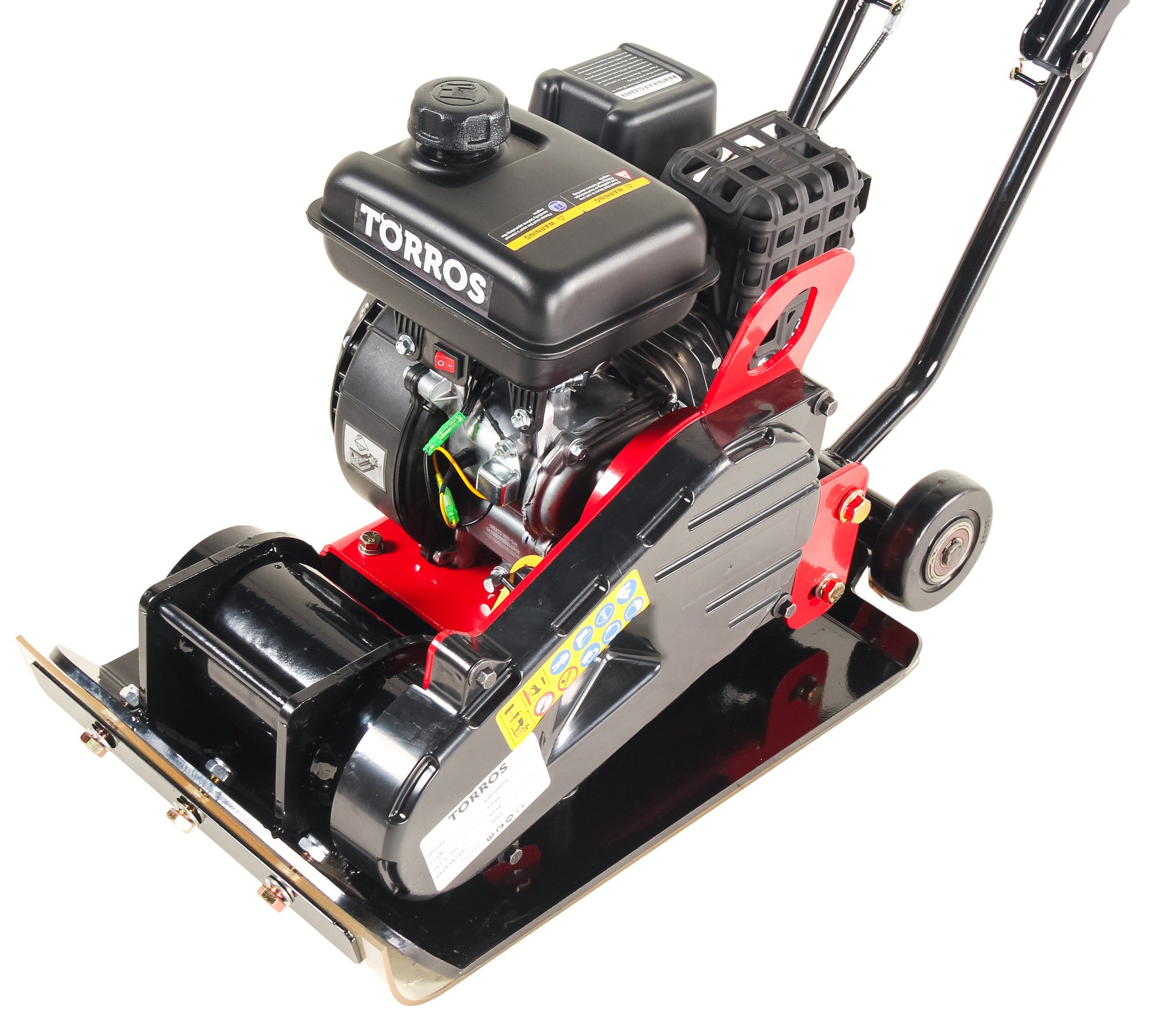 Compacteur à plaque vibrante 11 kN – Moteur essence 3ch – Plaque 48 x 32 cm Torros TPT1102 - 4
