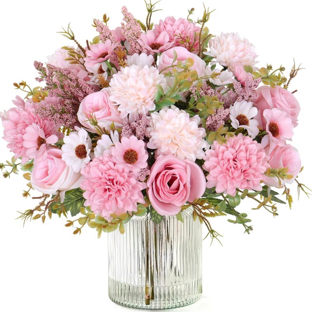 Bouquet de fleurs artificielles à 4 têtes, fausses fleurs de pavot pour décoration de maison, fête de jardin, décoration de mariage, accessoires de bricolage  15