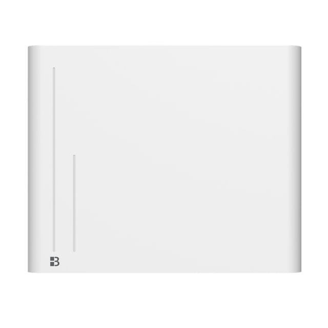 Radiateur électrique fixe à inertie sèche céramique 1000W Bestherm ALBA horizontal blanc