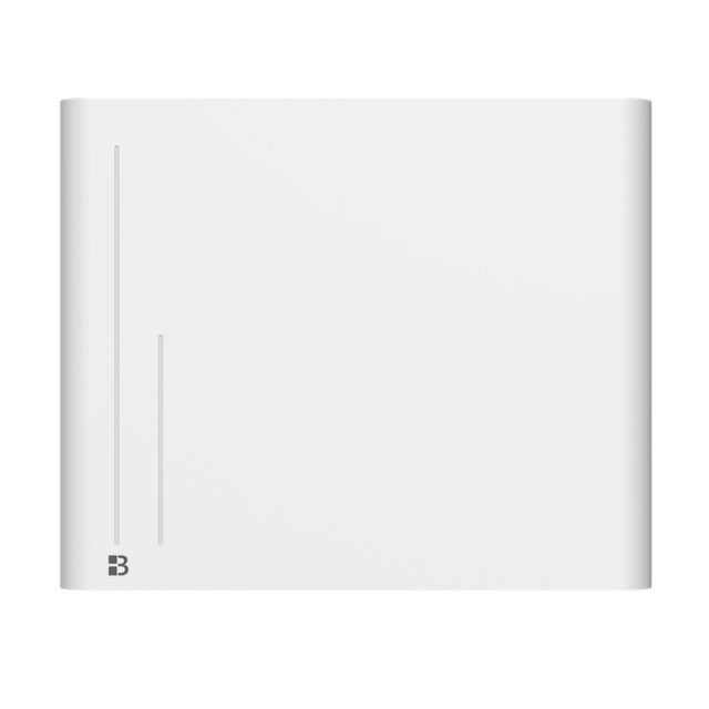 Radiateur électrique fixe à inertie sèche céramique 1000W Bestherm ALBA horizontal blanc