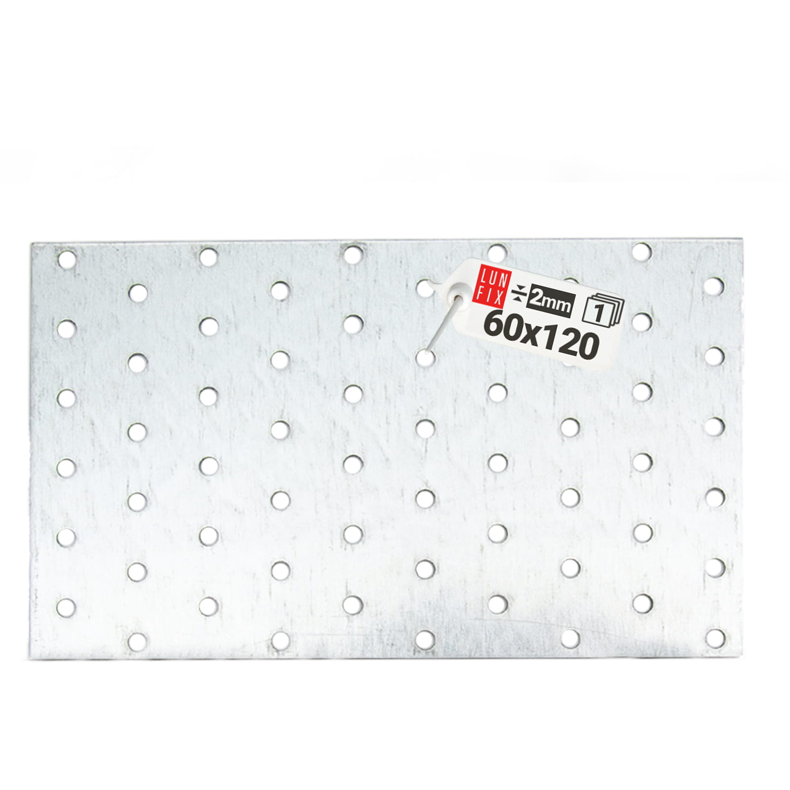 Płytka perforowana 60x120x2 mm 1szt.
