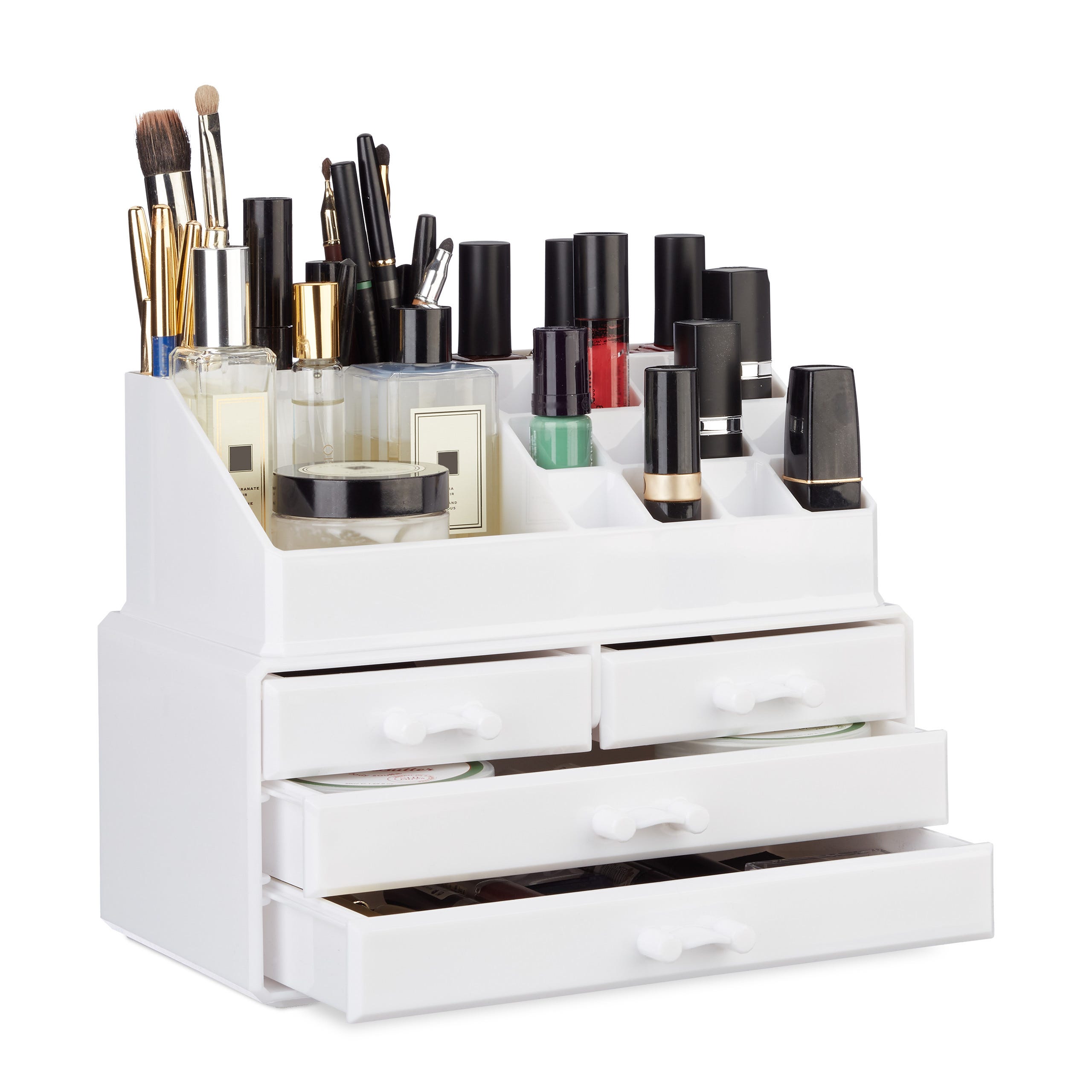 Boite Rangement Tiroir Salle De Bain Relaxdays Organiseur à Tiroirs, 4 Compartiments, Pour Maquillage, Bureau, Matériel De Bricolage, Plastique, Transparent Petit Tiroir Rangement Boite Rangement Tiroir Salle De Bain Relaxdays Organiseur à Tiroirs, 4 Compartiments, Pour Maquillage, Bureau, Matériel De Bricolage, Plastique, Transparent Petit Tiroir Rangement