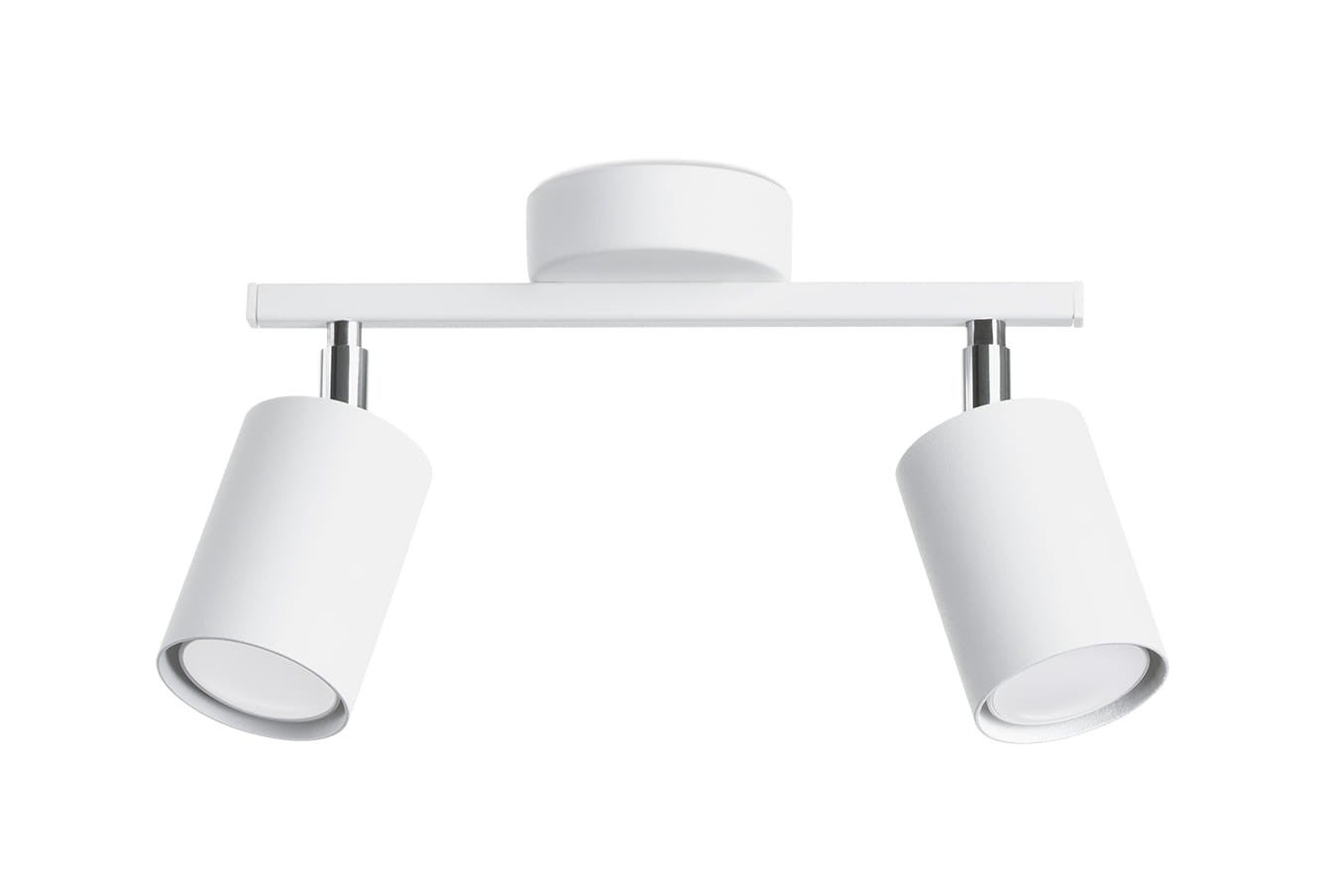 Kinkiet ścienny Lemmi biały chromowany 2xGU10x40W wym: 26 x 8 cm metal IP20 Sollux Lighting