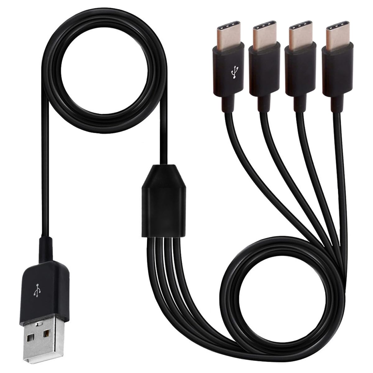 Cavo di ricarica Micro USB, 4 in 1 USB 2.0 A maschio A
