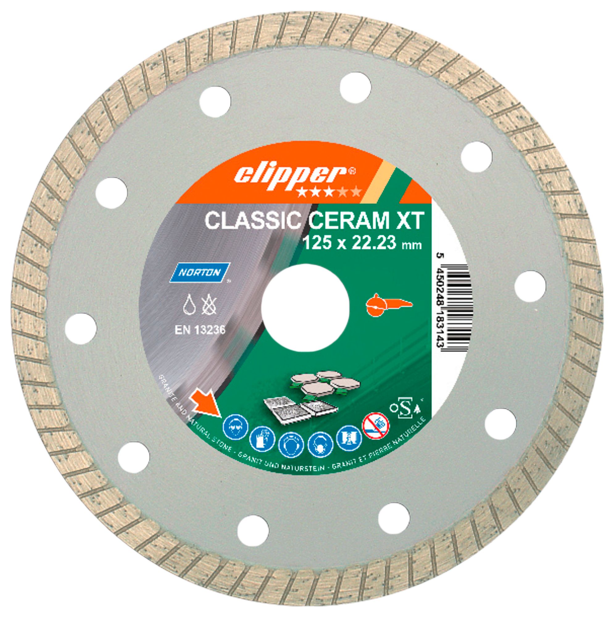 Disque diamant NORTON à jante continue | Leroy Merlin