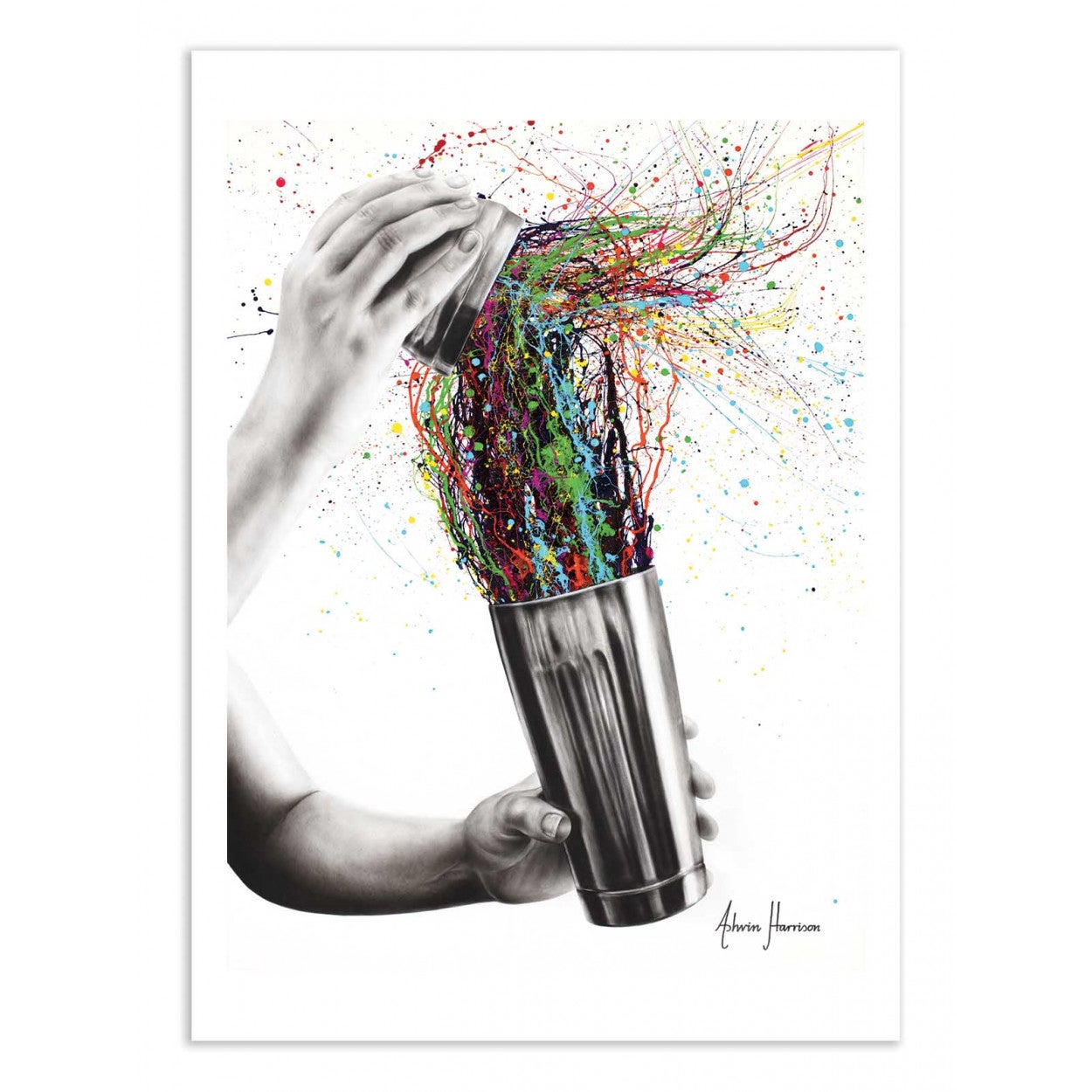 Art-poster - shake it - ashvin harrison - 50 x 70 cm