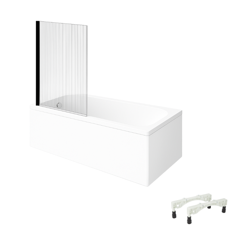 CABNE DE DOUCHE PARO PARE FXE 70x160CM 2 PAROS WALK N VERRE