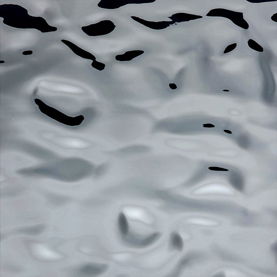 Panneau mural WallFace 3D aspect miroir 27027 OCEAN Silver auto-adhésif argent - 4