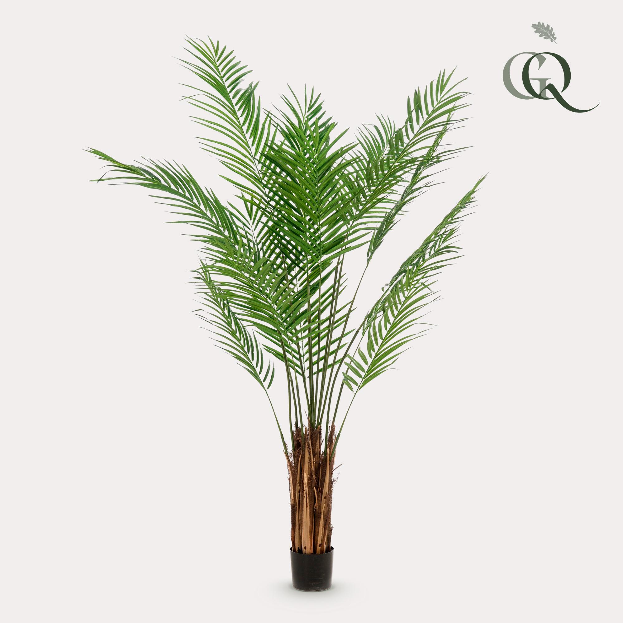 Sztuczna roślina Areca Lutescens 180 cm – dekoracyjna palma złota – liście tropikalne zielone