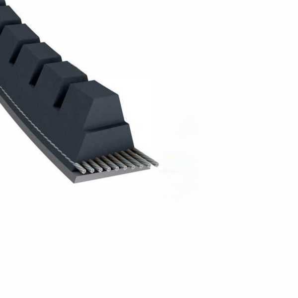 Cinghia Trapezoidale Dentata XPZ 1012 - Pix, 9.7x8x1012 Mm - Neoprene, Antistatica, Resistente A Olio E Calore