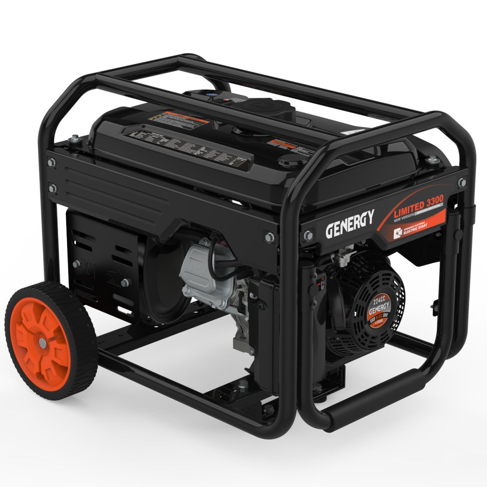 Groupe électrogéne GENERGY LIMITED3300 3000W démarrage électrique AVR - Générateur Électrique essence best seller - 3