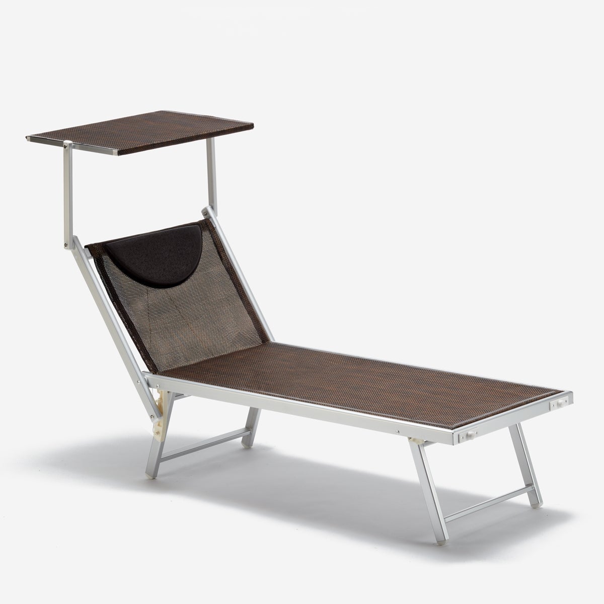 4 transats de plage bains de soleil en aluminium Santorini Limited Edition - 5
