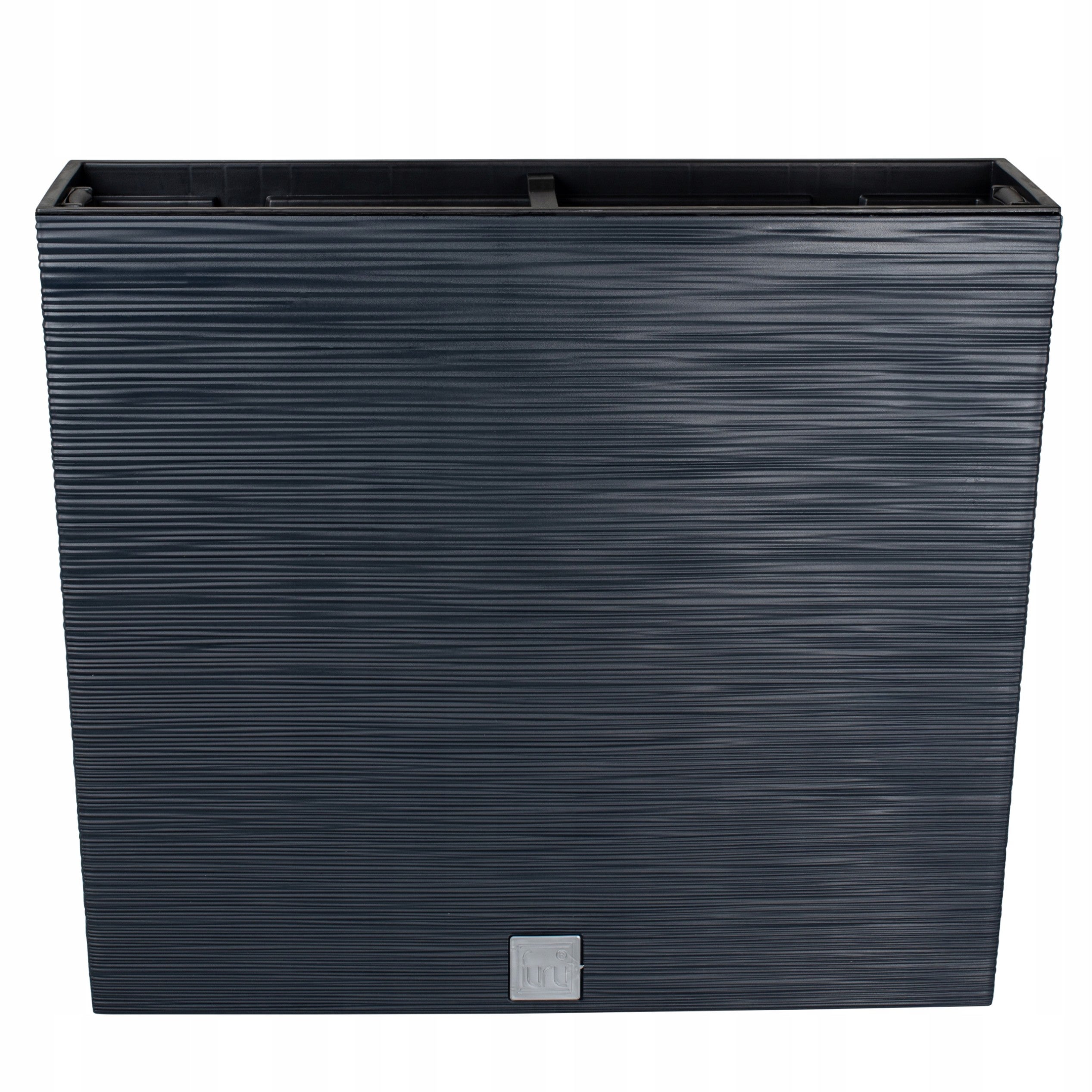 Pot de fleurs avec reserve d´eau 12 L anthracite - FURU - 6