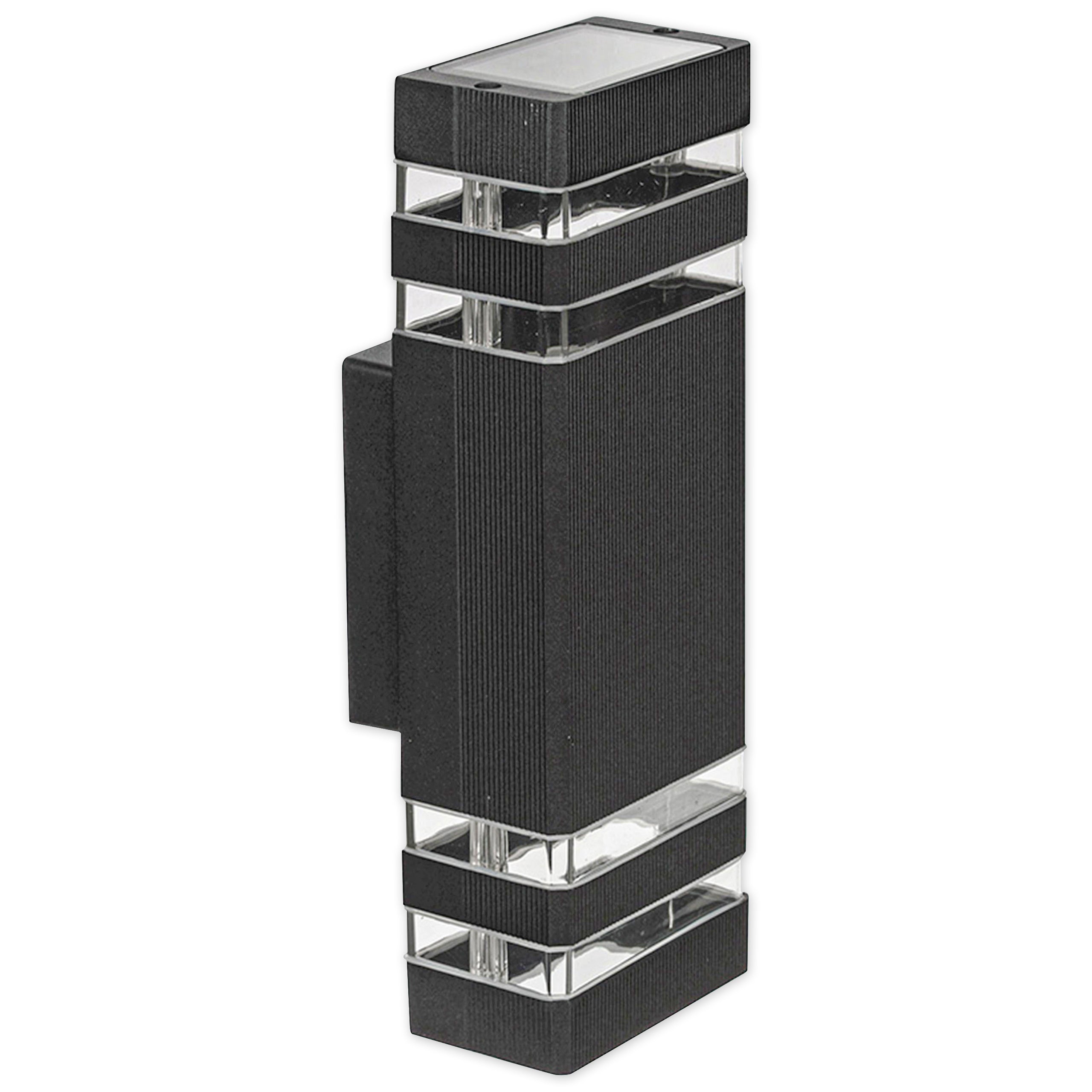 Kinkiet zewnętrzny Inez GU10 Duo IP54 lampa elewacyjna antracyt MasterLED