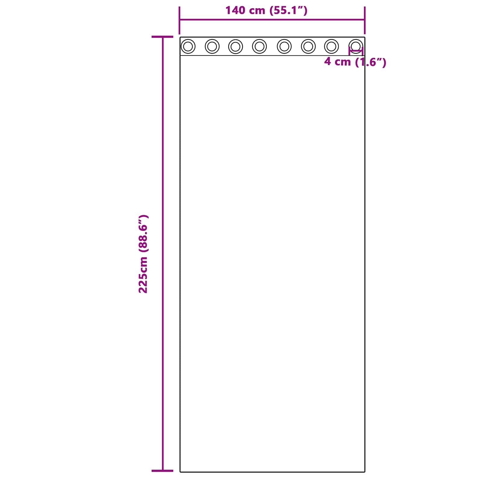 Zasłony zaciemniające 2 pcs Jasnoszary 140 x 225 cm Aksamit vidaXL - 8
