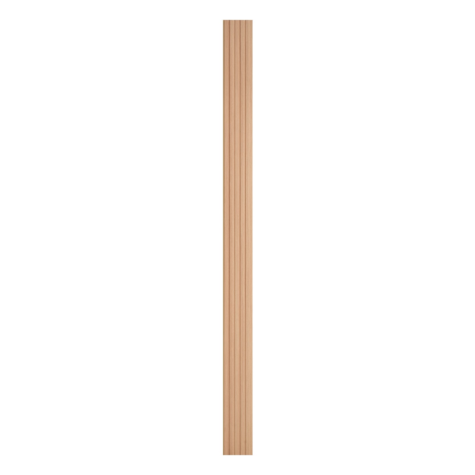 Panneau Mural Acoustique WPC VEVOR 2450x166 mm,Lot de 8,Effet Faux Bois,Réduction Bruit,Décoration Moderne,Bois de Frêne - 9