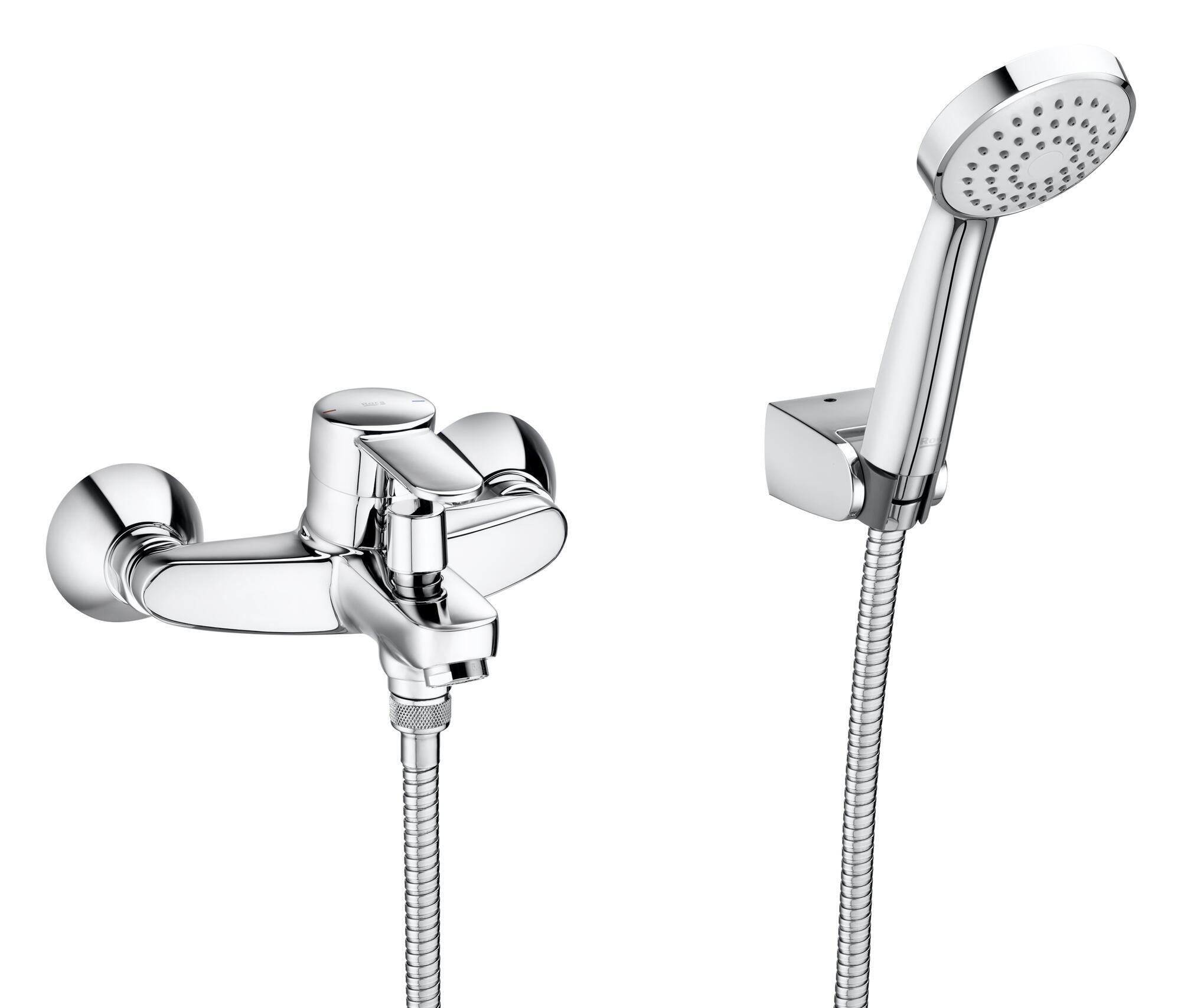 Bateria wannowa jednouchwytowa ROCA Mitos chrom