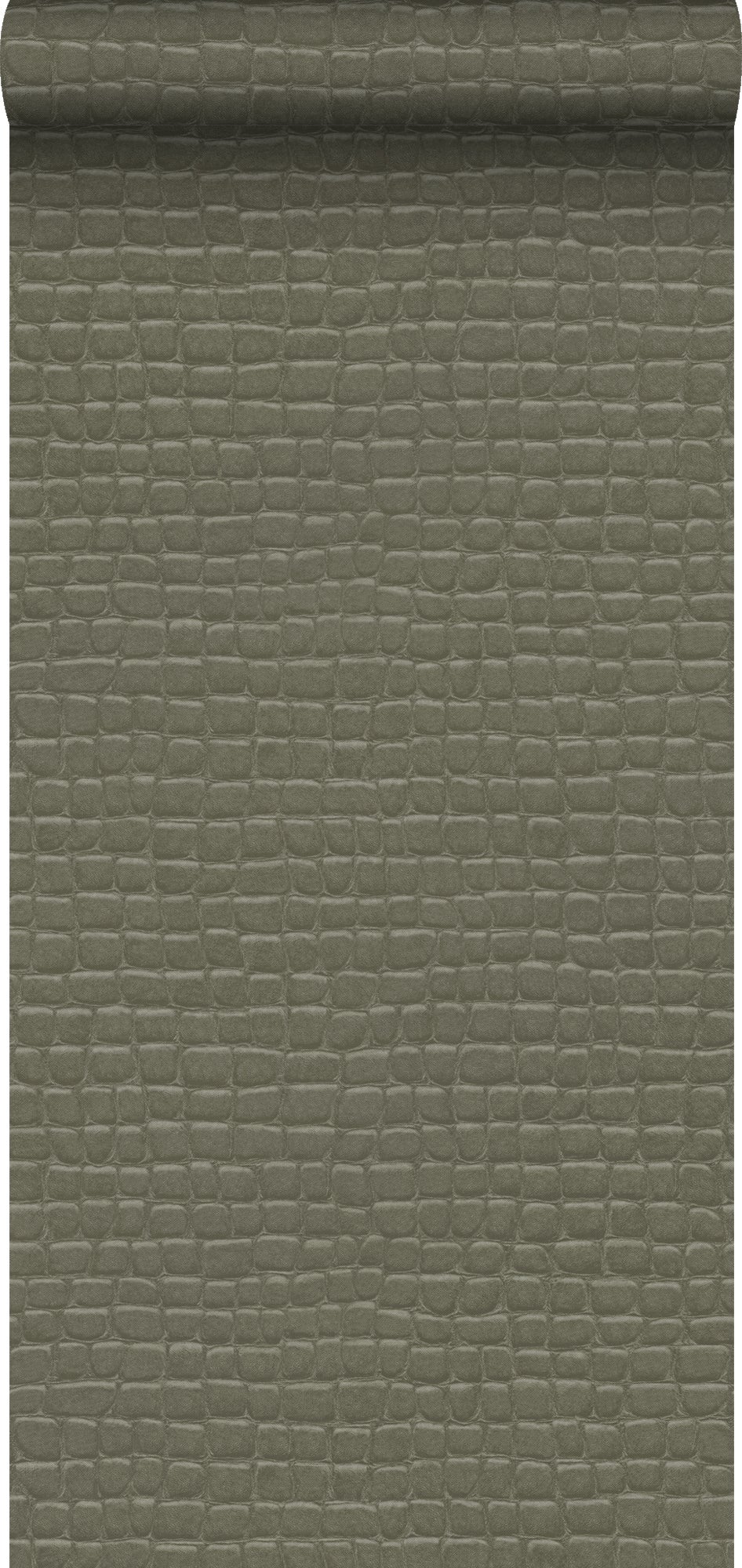 Tapeta skóra krokodyla taupe - 53 cm x 10.05 m - ORIGIN