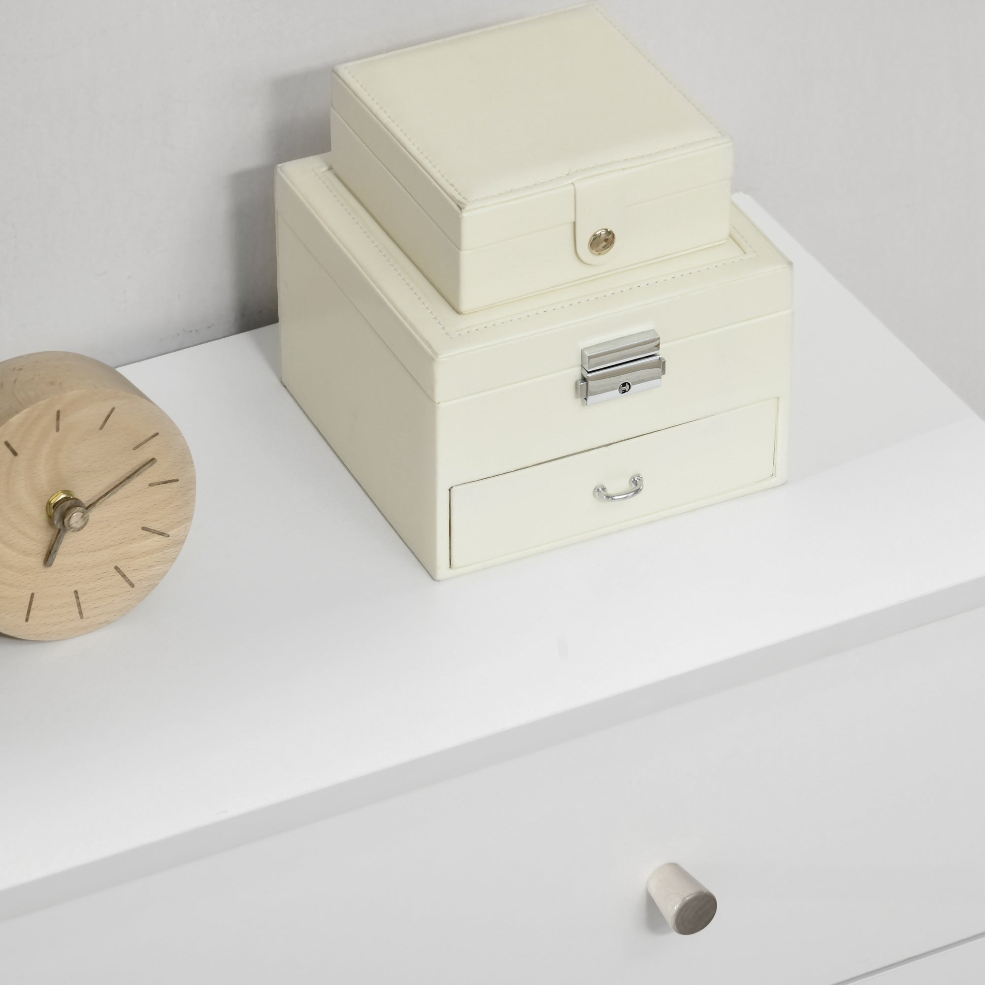 Commode Panneaux de particules HOMCOM - 9