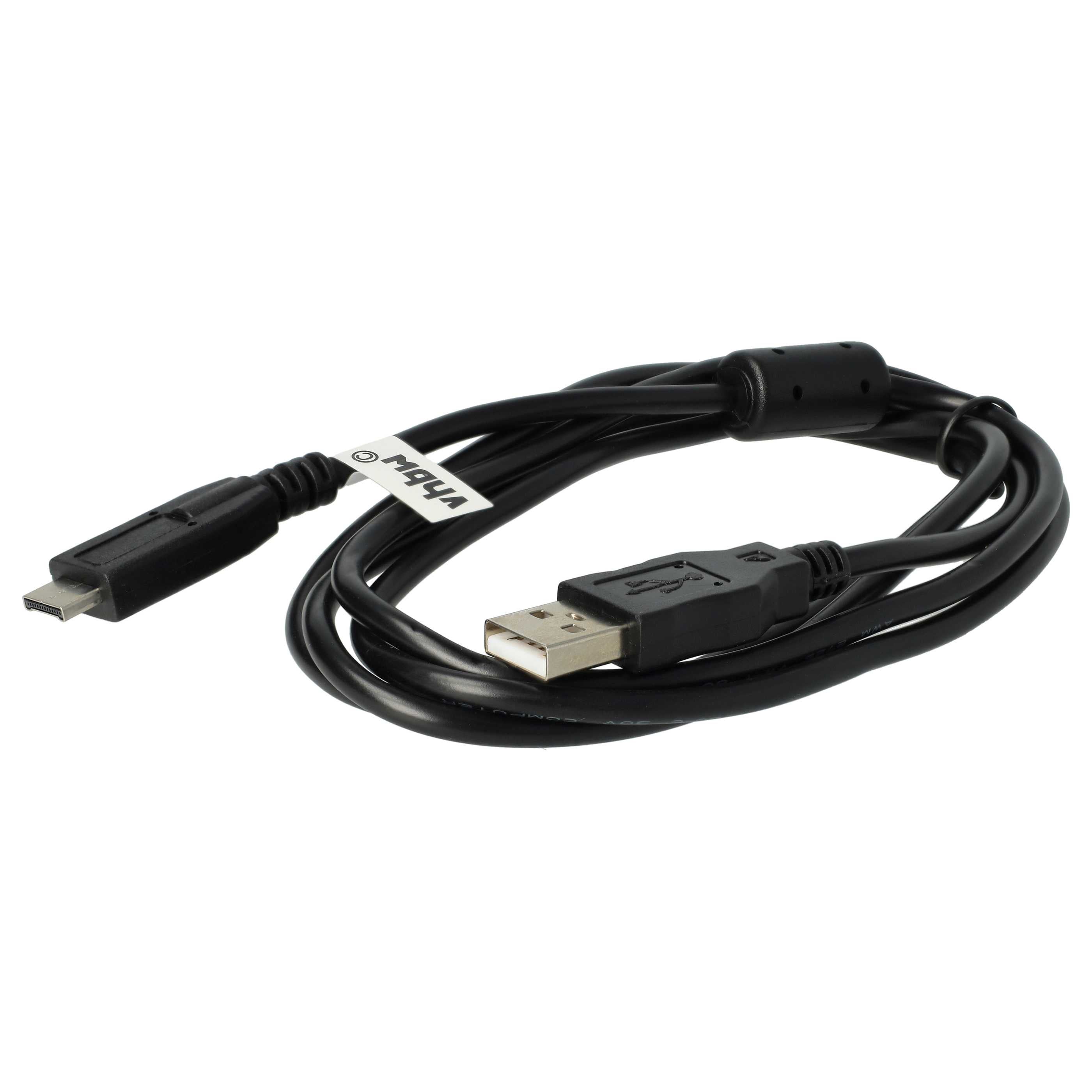 Vhbw câble de données USB (USB standard de type A sur appareil photo ...