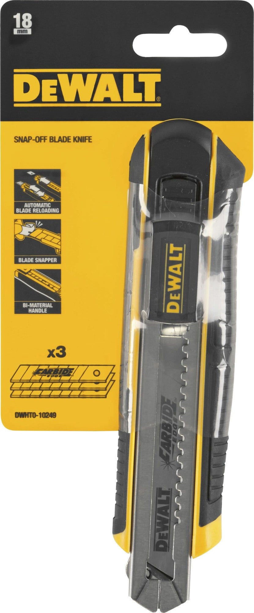 Magasin Cutter avec Brim Blade 18 mm | Dwht0-10249 - 5