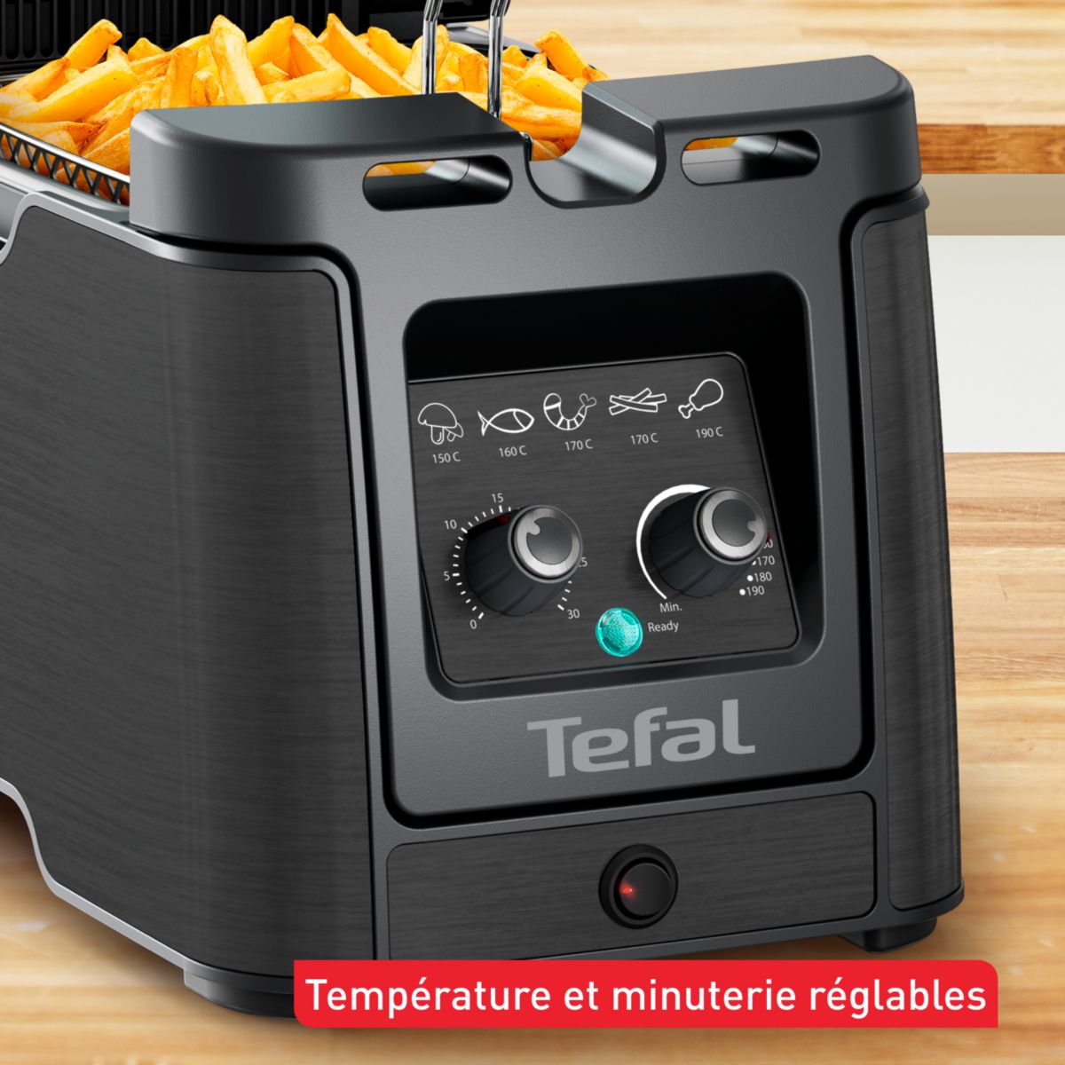 Friteuse semi-professionnelle TEFAL avec huile CLEAR DUO FR600810 - 7