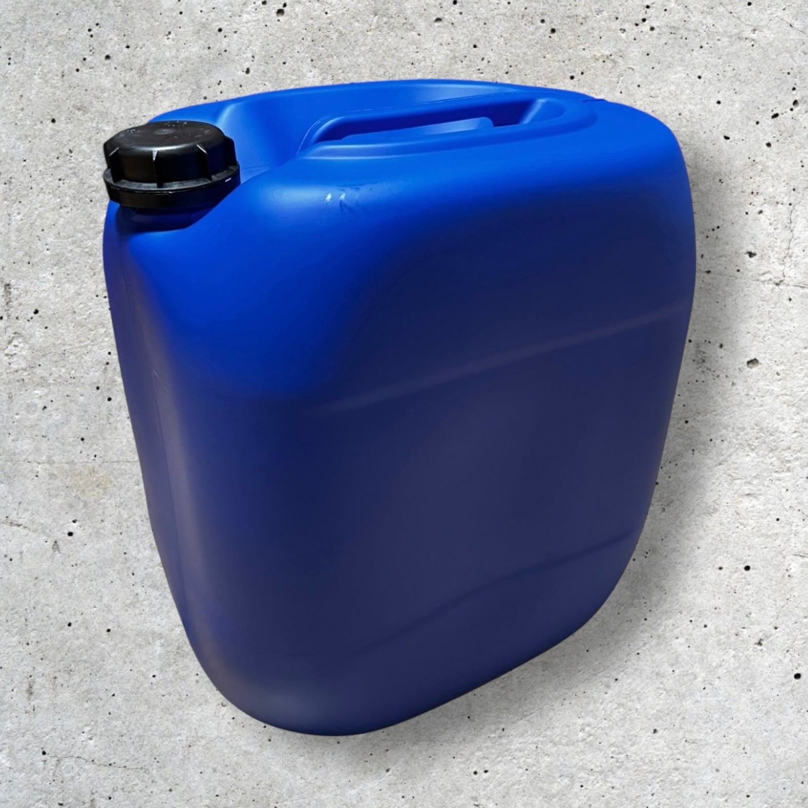 3x Bidon Jerrican Plastique 30 L litres Bleu Bouchon DIN 61 Liquides Alimentaires et Chimiques Ergonomique Empilable Réutilisable - 2