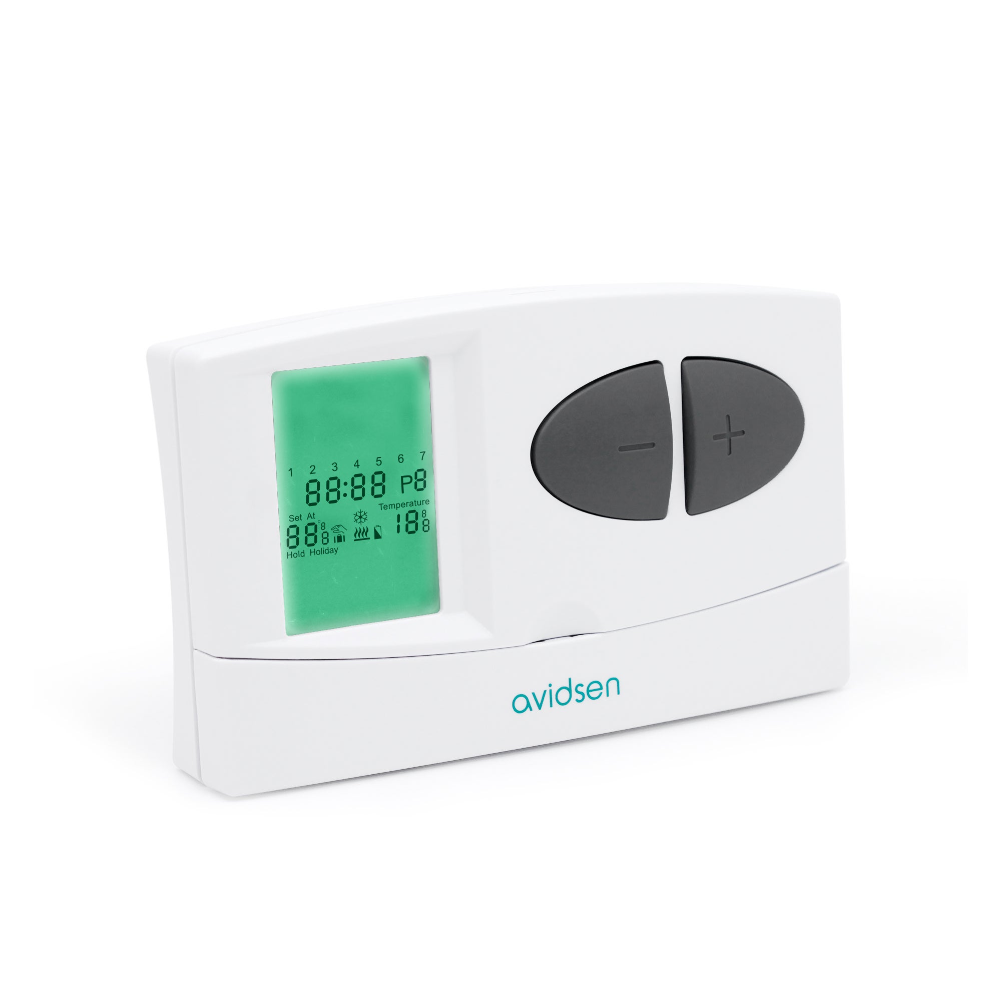 Thermostat programmable filaire pour chauffage ou climatisation - Avidsen - 103954 - 2