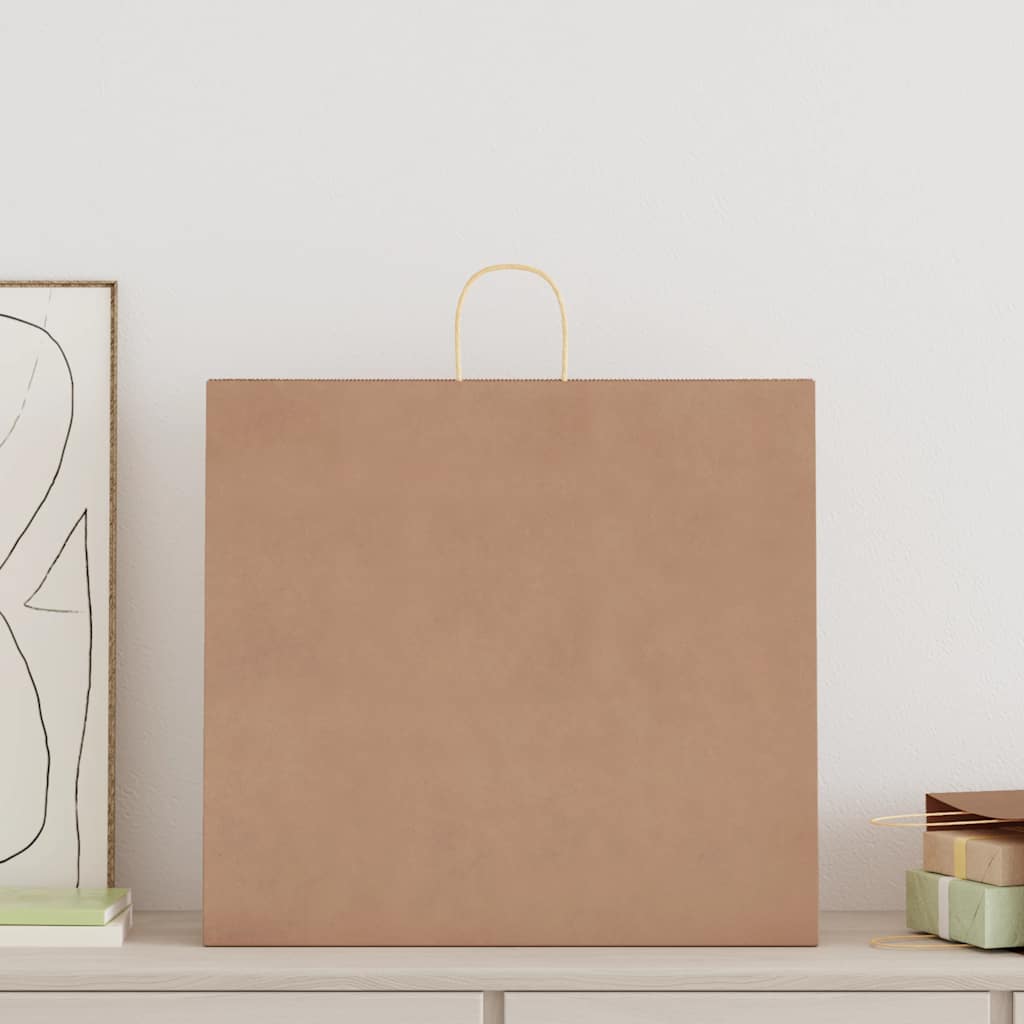 100 Pcs Sacchettini Carta Kraft Buste Di Per Alimenti - Foto 5